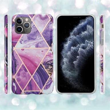 iPhone 11 PRO lommebokdeksel etui (lilla)