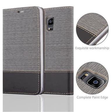 Samsung Galaxy NOTE EDGE lommebokdeksel etui (grå)