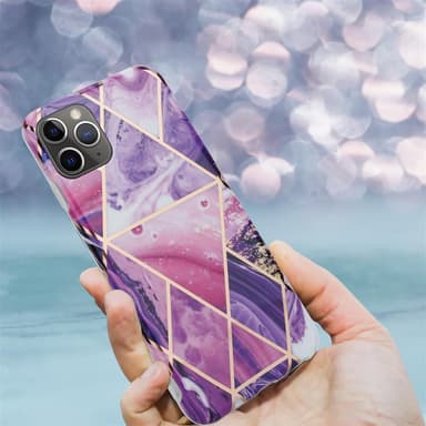iPhone 11 PRO lommebokdeksel etui (lilla)