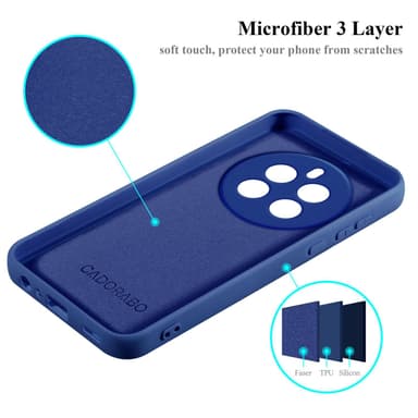 Realme 12 Pro silikondeksel case (blå)