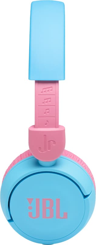 JBL Jr. 310BT trådløse on-ear hodetelefoner (blå/rosa)