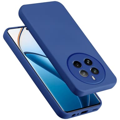 Realme 12 Pro silikondeksel case (blå)