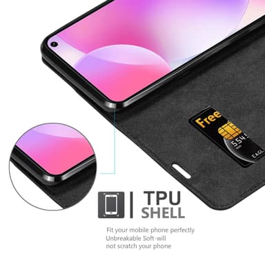 Xiaomi RedMi K30 / K30i 5G lommebokdeksel case (svart)