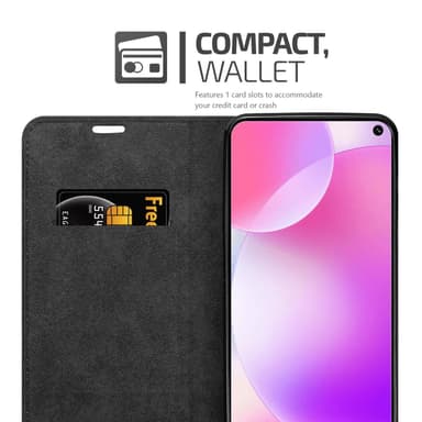 Xiaomi RedMi K30 / K30i 5G lommebokdeksel case (svart)