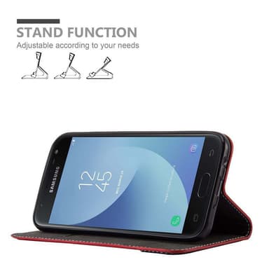 Samsung Galaxy J3 2017 Deksel Case Cover (rød)