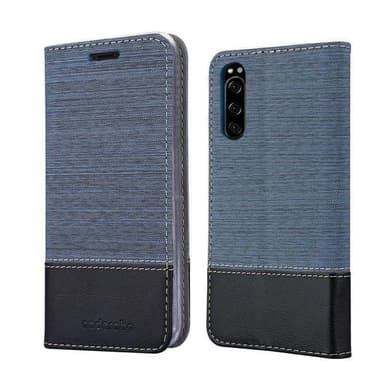 Sony Xperia 5 lommebokdeksel etui (blå)