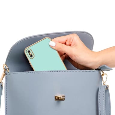 iPhone XS MAX silikondeksel case (grønn)