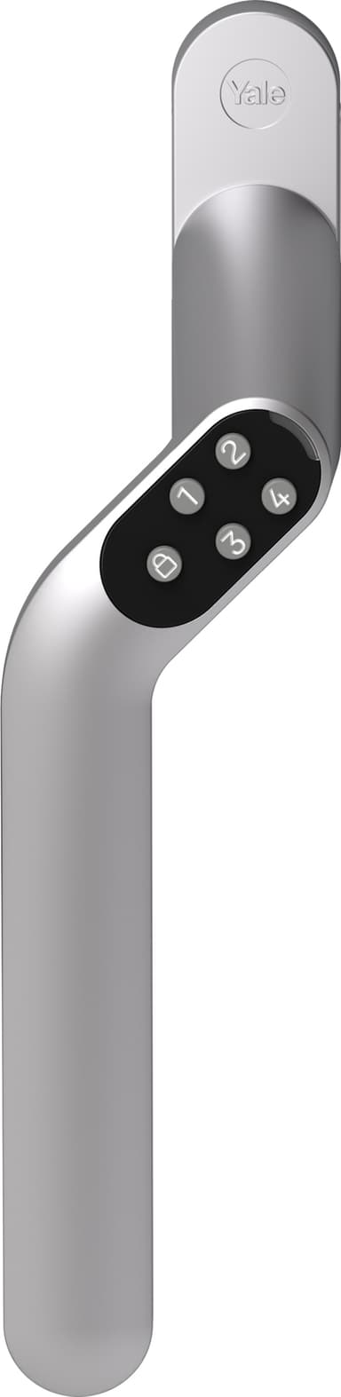 Yale Smart Code Handle venstre dørlås (satin chrome)