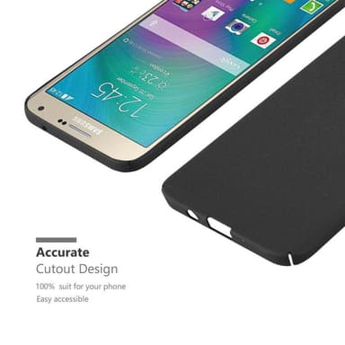 Samsung Galaxy A7 2015 Hardt Deksel Cover (svart)