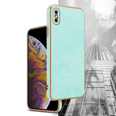 iPhone XS MAX silikondeksel case (grønn)