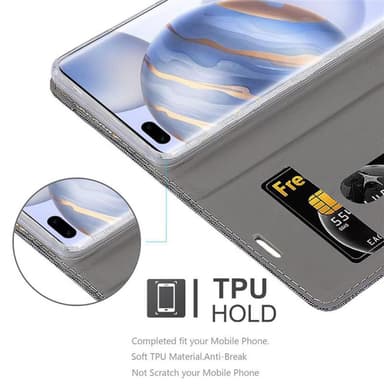 Honor 30 PRO lommebokdeksel etui (grå)