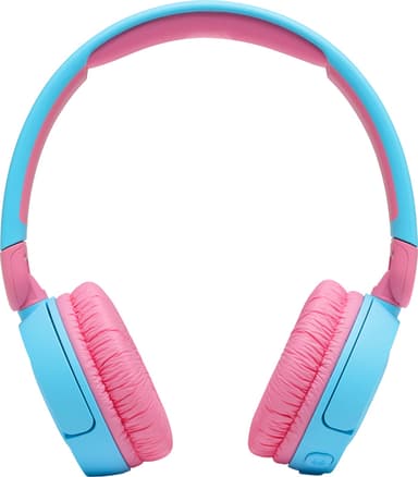 JBL Jr. 310BT trådløse on-ear hodetelefoner (blå/rosa)