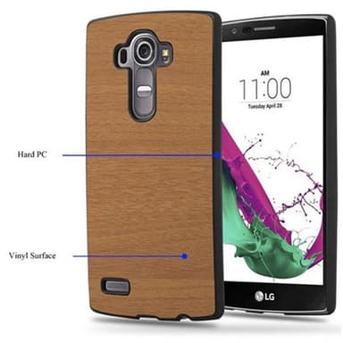 LG G4 / G4 PLUS Hardt Deksel Case (brun)