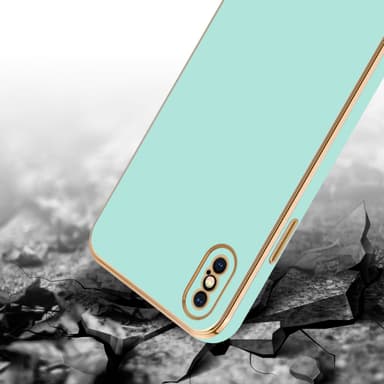 iPhone XS MAX silikondeksel case (grønn)