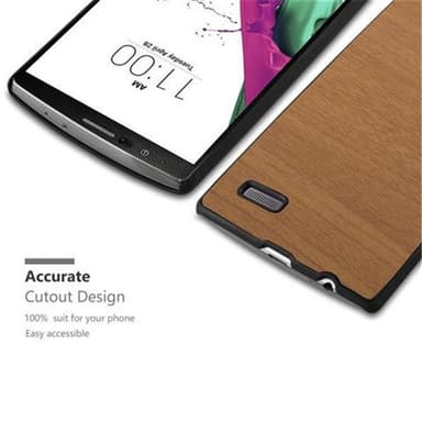 LG G4 / G4 PLUS Hardt Deksel Case (brun)