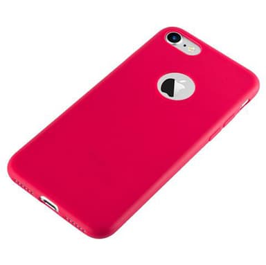 Deksel iPhone 7 / 7S / 8 / SE 2020 Silikon cover (rød)
