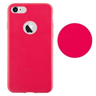 Deksel iPhone 7 / 7S / 8 / SE 2020 Silikon cover (rød)