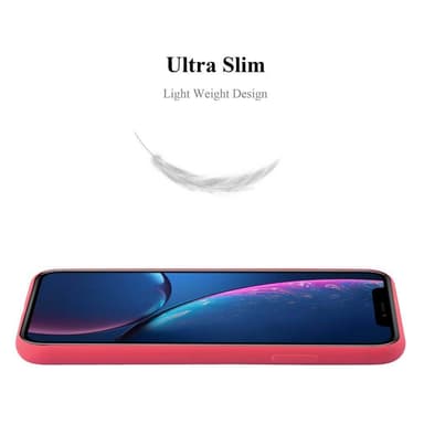 Deksel iPhone XR Silikon cover (rød)