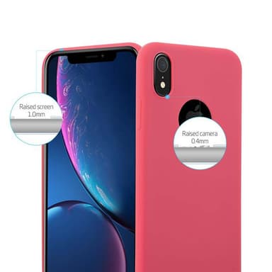 Deksel iPhone XR Silikon cover (rød)