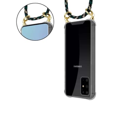 Samsung Galaxy S20 PLUS Deksel med Halskjede (brun)