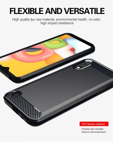 Deksel Samsung Galaxy A01 ultra slim (svart)