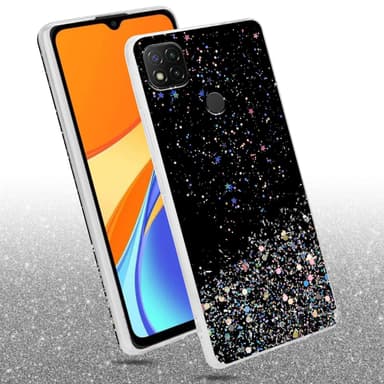 Xiaomi RedMi 9C / RedMi 10A Silikondeksel Glitter