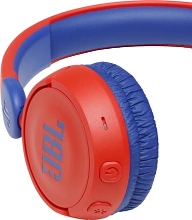 JBL Jr. 310 on-ear hodetelefoner (rød/blå)