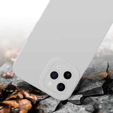 iPhone 11 PRO MAX Deksel case (hvit)