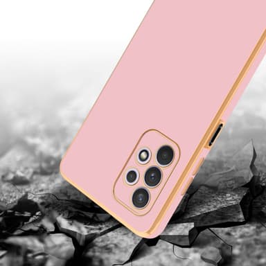 Samsung Galaxy A32 5G silikondeksel case (rosa)