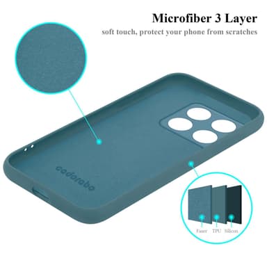 OnePlus 10 PRO 5G silikondeksel case (Grønn)