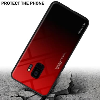 Deksel Samsung Galaxy S9 Case Cover (svart)
