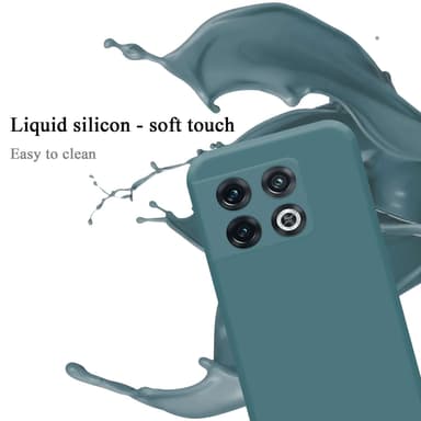 OnePlus 10 PRO 5G silikondeksel case (Grønn)
