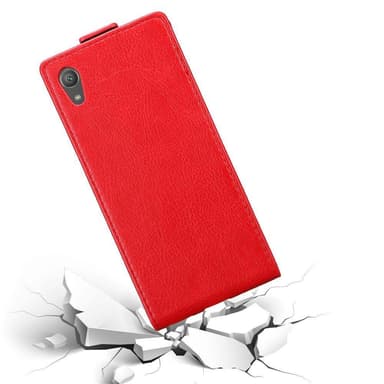 Sony Xperia XA1 deksel flip cover (rød)