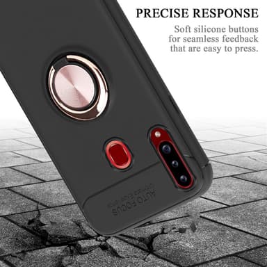 Samsung Galaxy A20s silikondeksel cover (svart)
