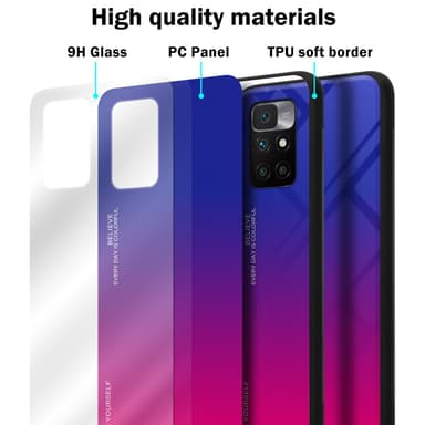 Deksel Xiaomi RedMi 10 Case Cover (svart)