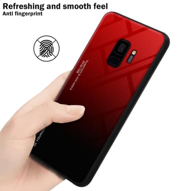 Deksel Samsung Galaxy S9 Case Cover (svart)
