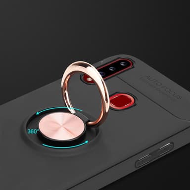 Samsung Galaxy A20s silikondeksel cover (svart)