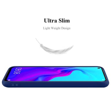Deksel Huawei NOVA 4 Silikon cover (blå)