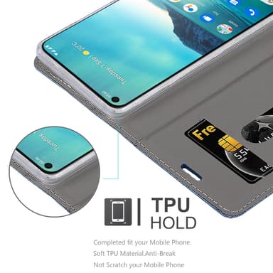 Nokia 5.3 lommebokdeksel etui (blå)