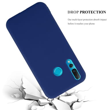Deksel Huawei NOVA 4 Silikon cover (blå)