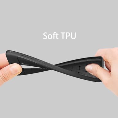 Samsung Galaxy S9 PLUS Deksel Kunstskinn (svart)