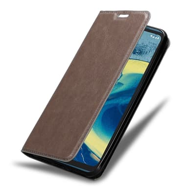 Nokia XR20 lommebokdeksel case (brun)