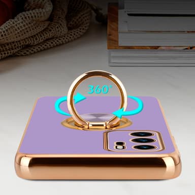 Huawei P40 silikondeksel case (lilla)