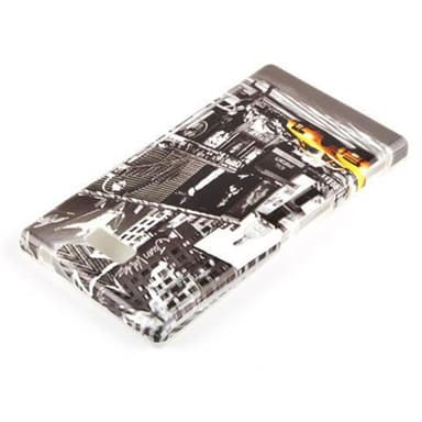 Sony Xperia M2 / M2 AQUA Hardt Deksel Case (grå)