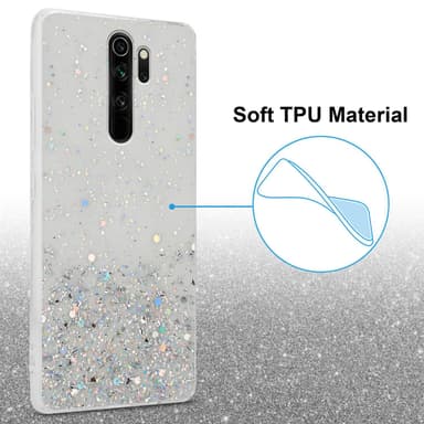 Xiaomi RedMi NOTE 8 PRO Silikondeksel Glitter