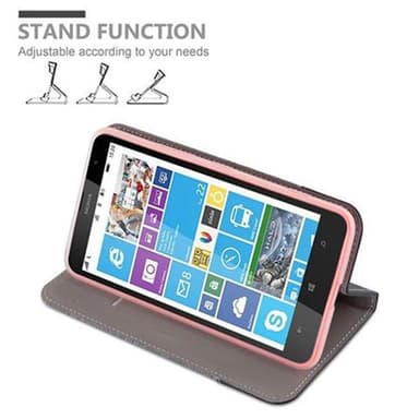 Nokia Lumia 1320 lommebokdeksel etui (grå)