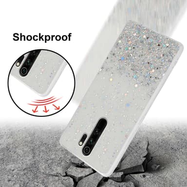 Xiaomi RedMi NOTE 8 PRO Silikondeksel Glitter