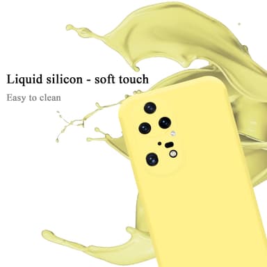 Huawei P50 PRO silikondeksel case (gul)