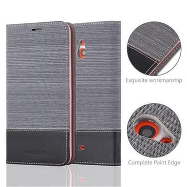 Nokia Lumia 1320 lommebokdeksel etui (grå)