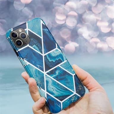 iPhone 11 PRO lommebokdeksel etui (blå)